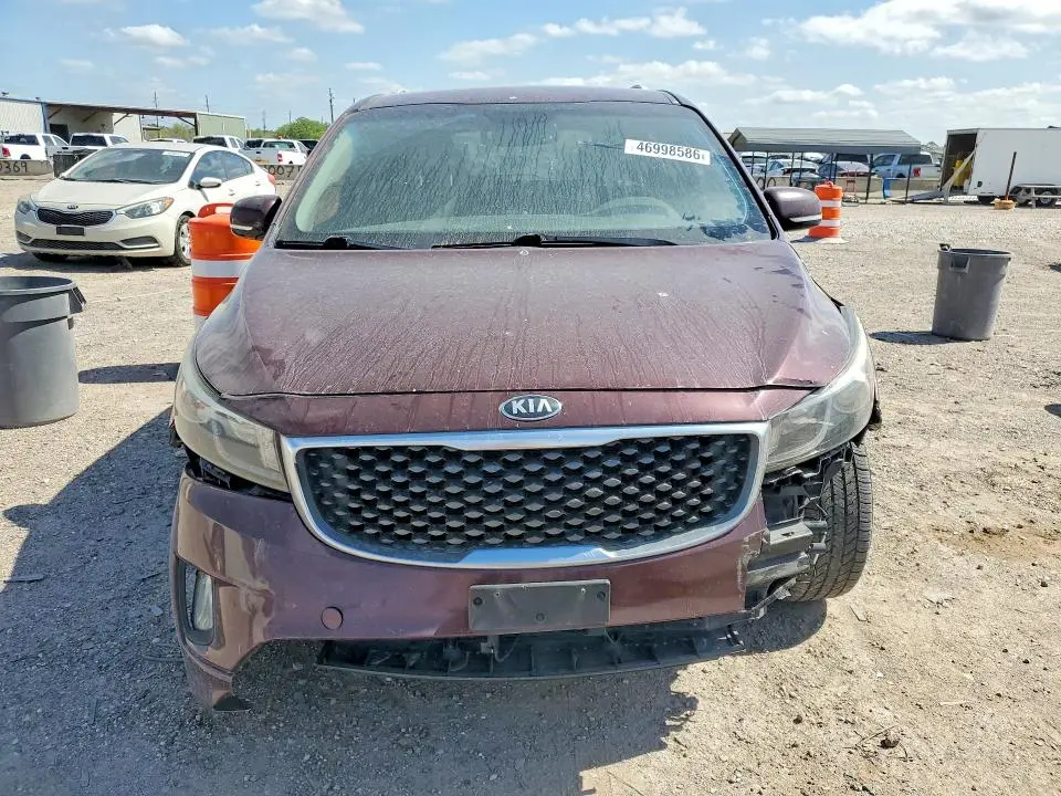 2016 KIA SEDONA SX  