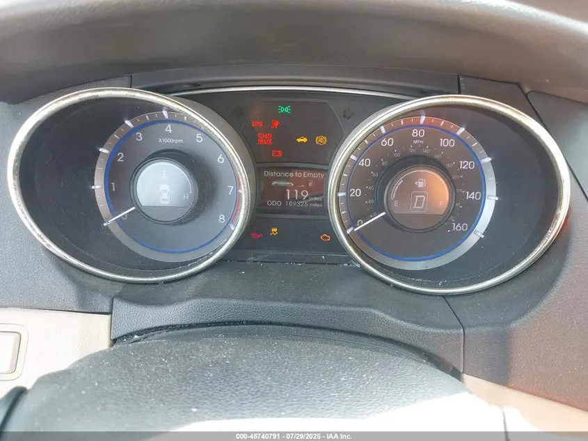 2011 HYUNDAI SONATA GLS