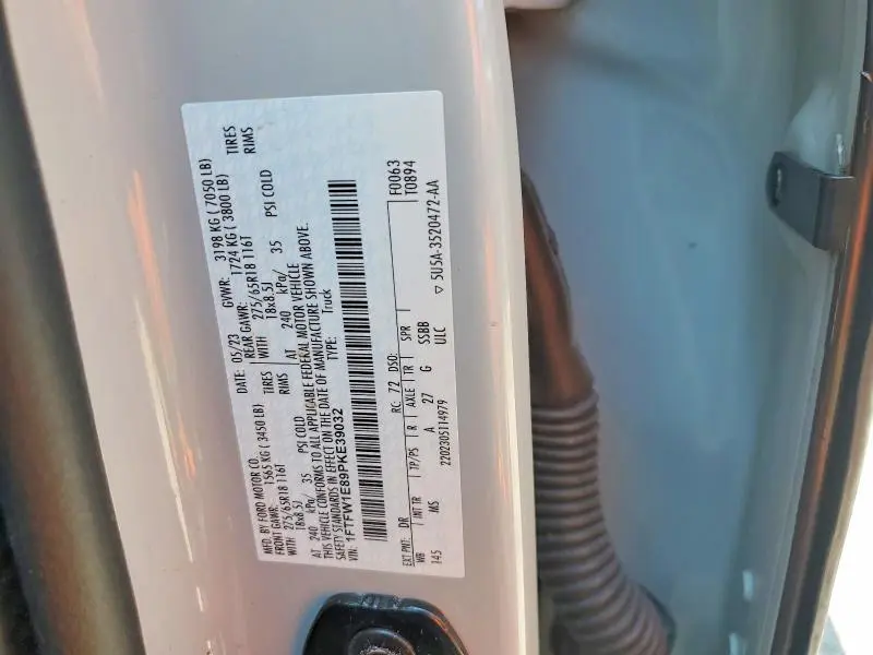 2023 FORD F150 SUPERCREW  
