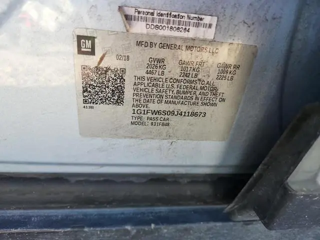 2018 CHEVROLET BOLT EV LT