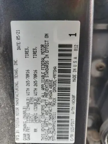 2021 TOYOTA TACOMA DOUBLE CAB  