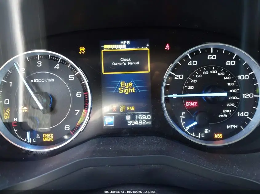 2019 SUBARU ASCENT TOURING