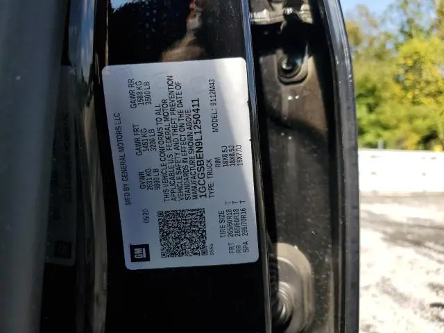 2020 CHEVROLET COLORADO   