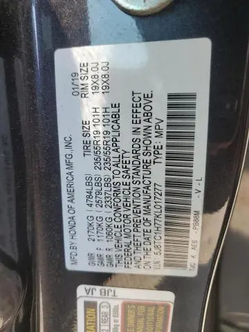 2019 ACURA RDX ADVANCE  