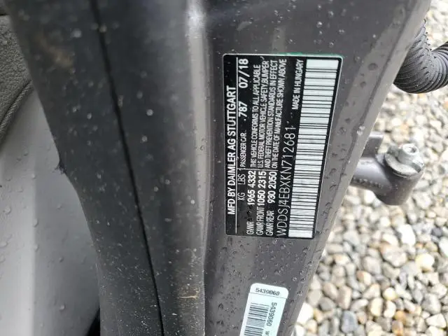 2019 MERCEDES-BENZ CLA 250