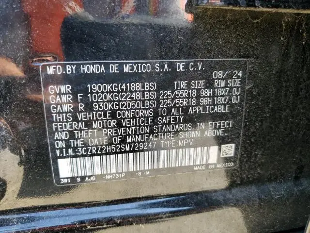 2025 HONDA HR-V SPORT  