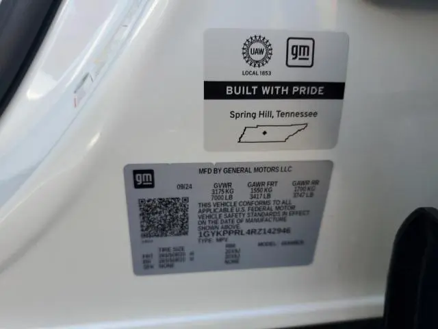 2024 CADILLAC LYRIQ LUXURY  