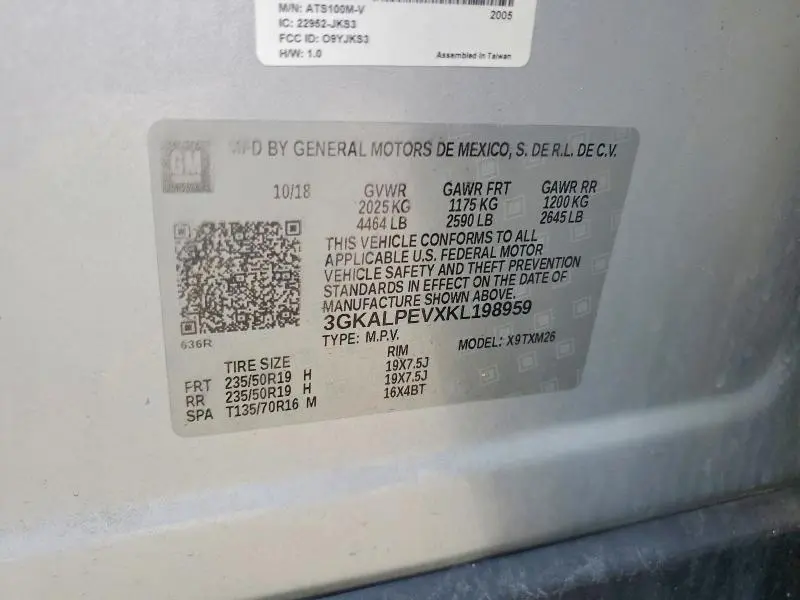 2019 GMC TERRAIN   