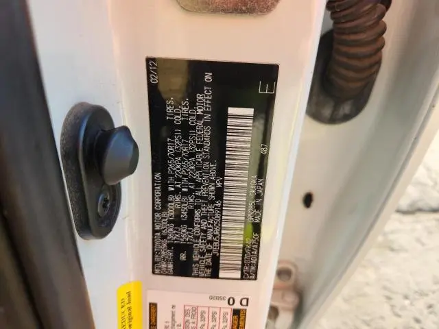 2012 TOYOTA 4RUNNER SR5  