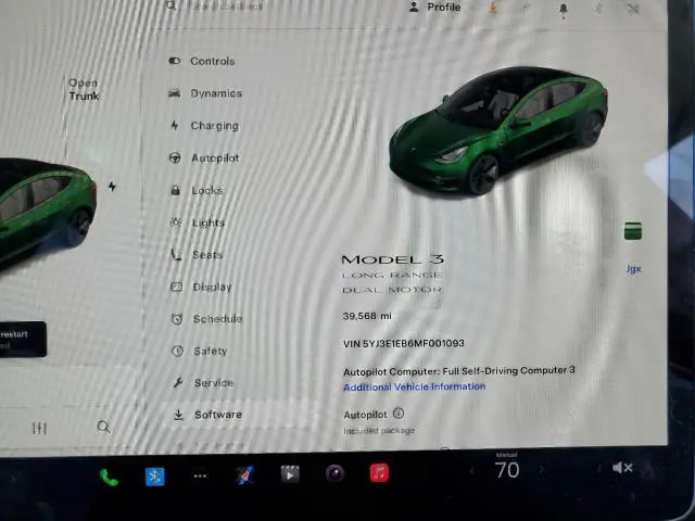2021 TESLA MODEL 3 