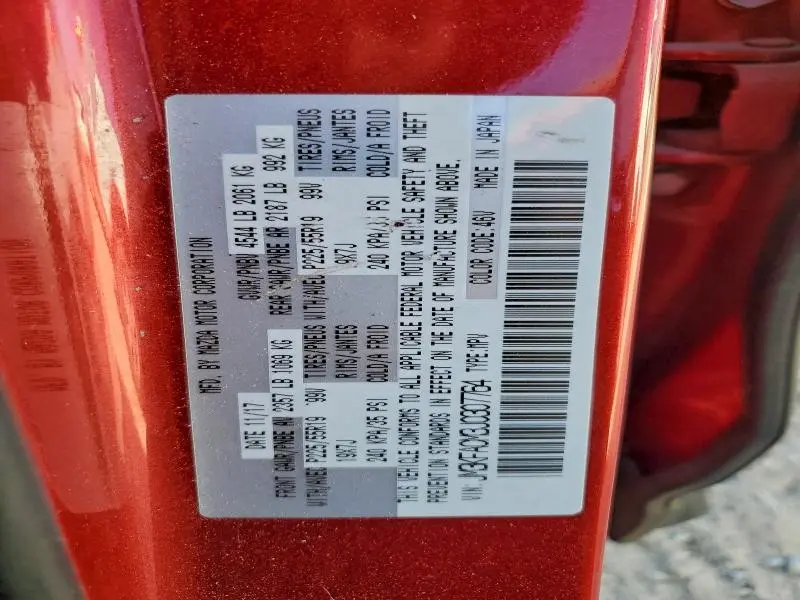 2018 MAZDA CX-5 TOURING  