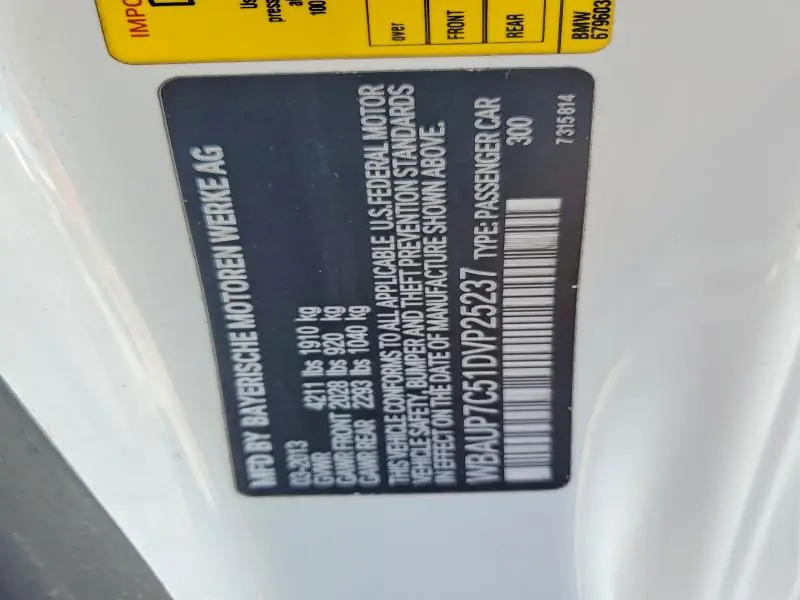 2013 BMW 128 I  