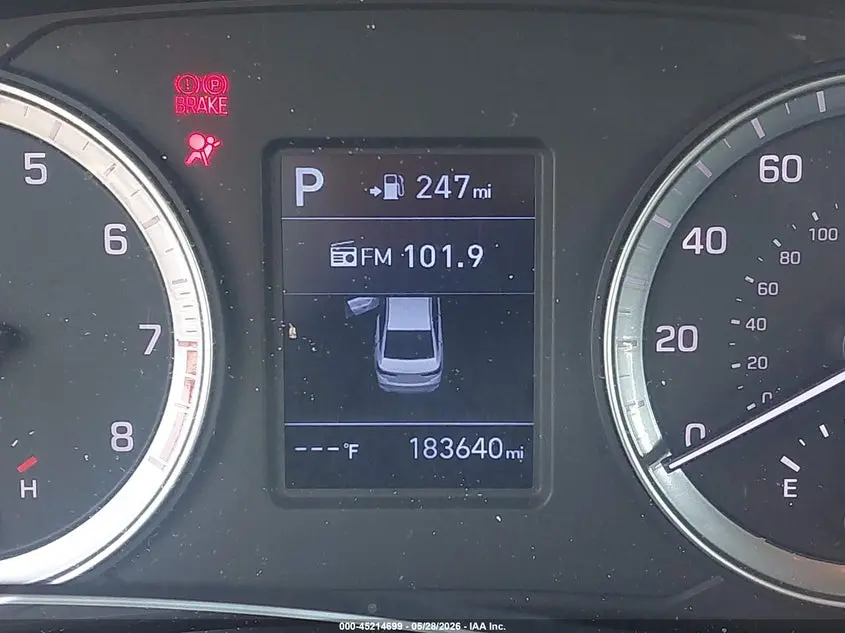 2019 HYUNDAI SONATA SE