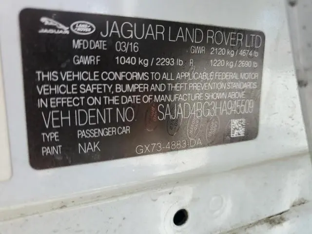 2017 JAGUAR XE PREMIUM  