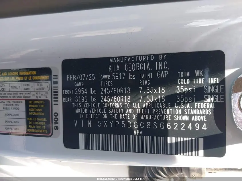 2025 KIA TELLURIDE SX PRESTIGE X-PRO