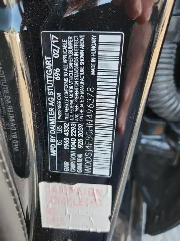 2017 MERCEDES-BENZ CLA 250  