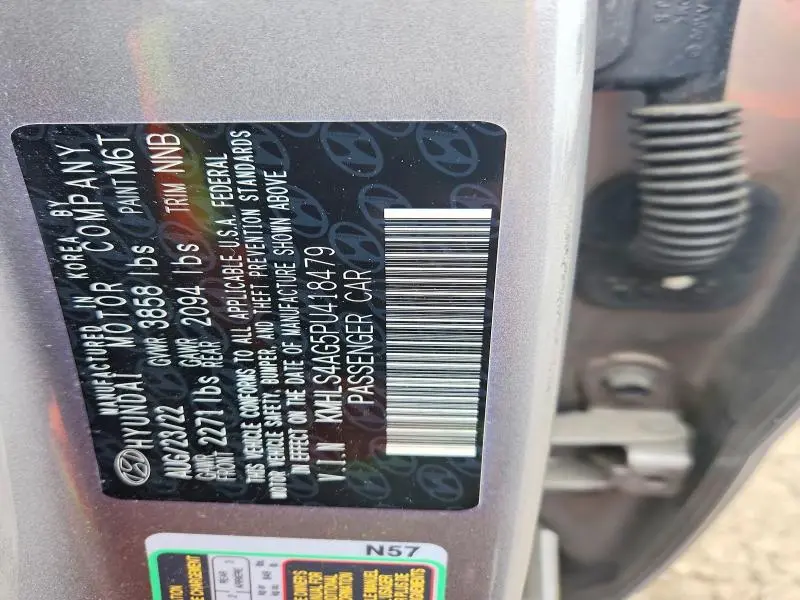 2023 HYUNDAI ELANTRA SEL  