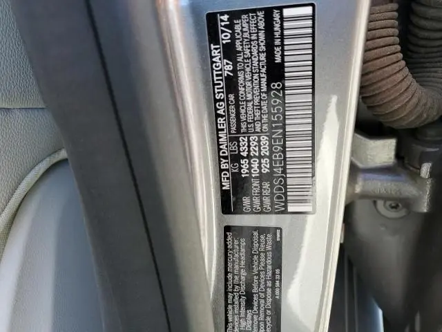 2014 MERCEDES-BENZ CLA 250  