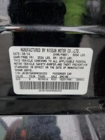 2015 INFINITI Q50 BASE  