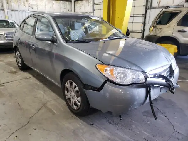 2010 HYUNDAI ELANTRA BLUE