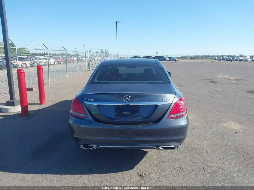 2015 MERCEDES-BENZ C 300 4MATIC