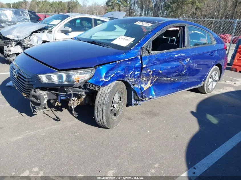 2019 HYUNDAI IONIQ HYBRID BLUE