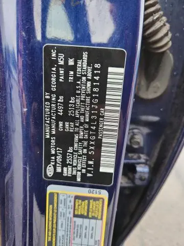 2018 KIA OPTIMA LX  