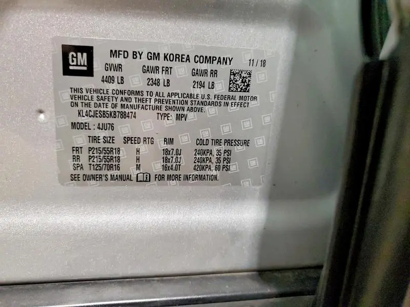2019 BUICK ENCORE PREFERRED  