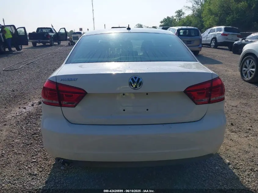 2012 VOLKSWAGEN PASSAT 2.5L S