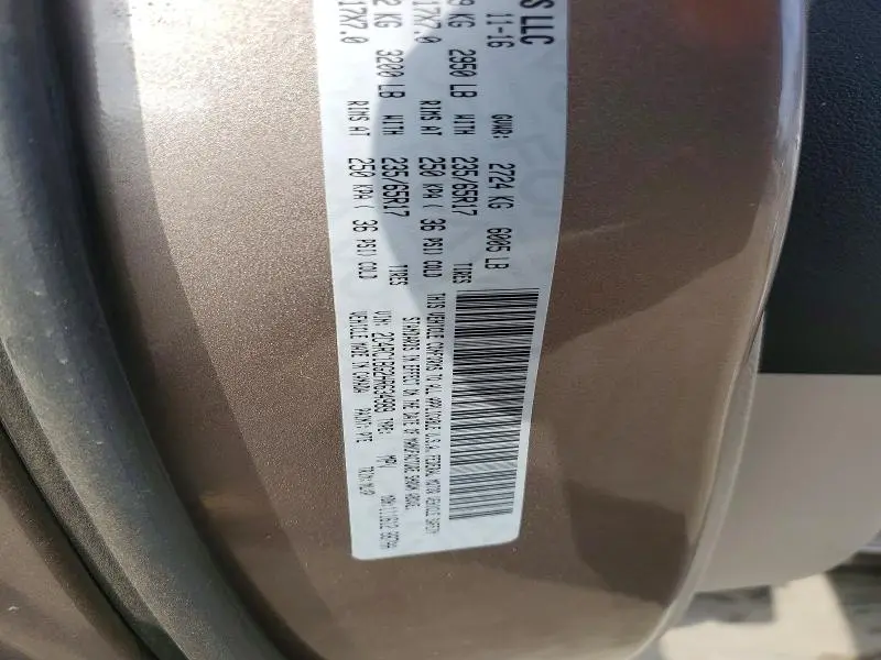 2017 CHRYSLER PACIFICA TOURING L  