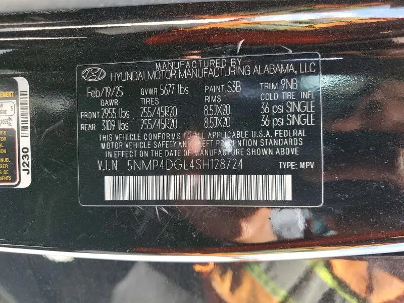 2025 HYUNDAI SANTA FE LIMITED  