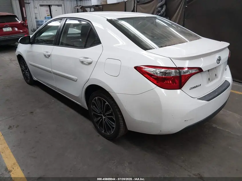 2016 TOYOTA COROLLA S PLUS
