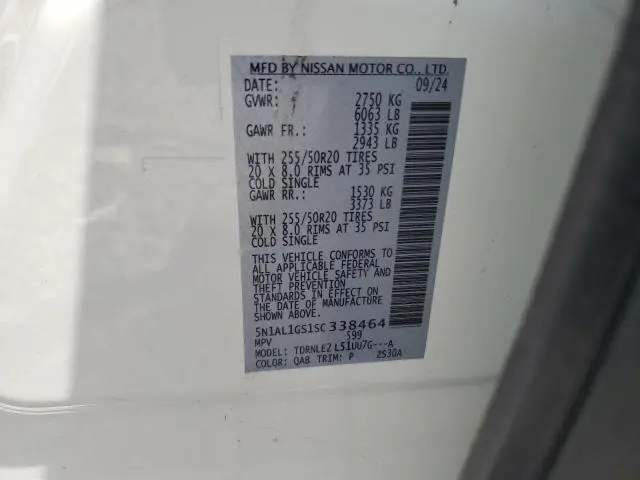 2025 INFINITI QX60 SENSORY  