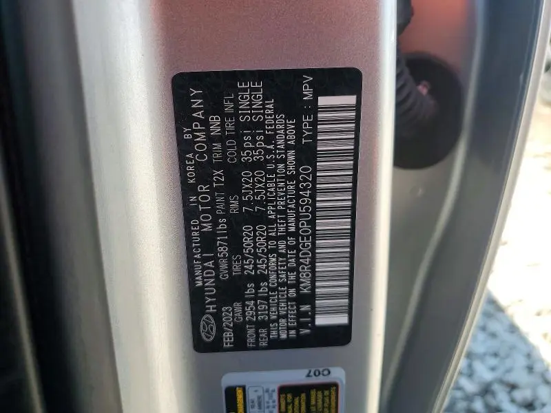 2023 HYUNDAI PALISADE SEL PREMIUM  