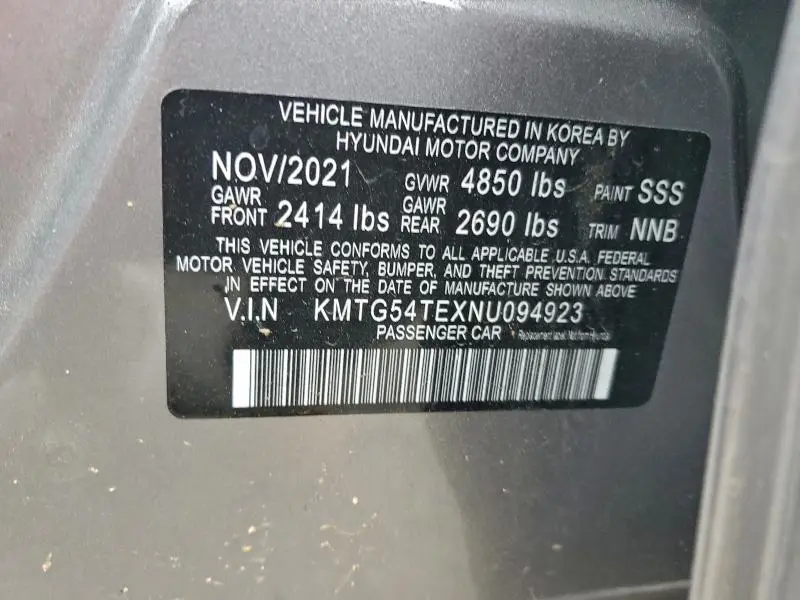 2022 GENESIS G70 BASE  