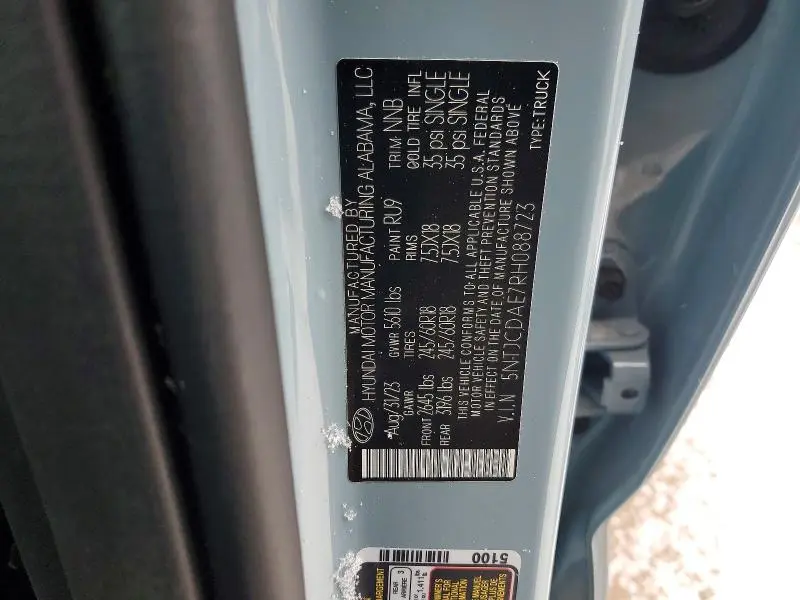 2024 HYUNDAI SANTA CRUZ SEL  