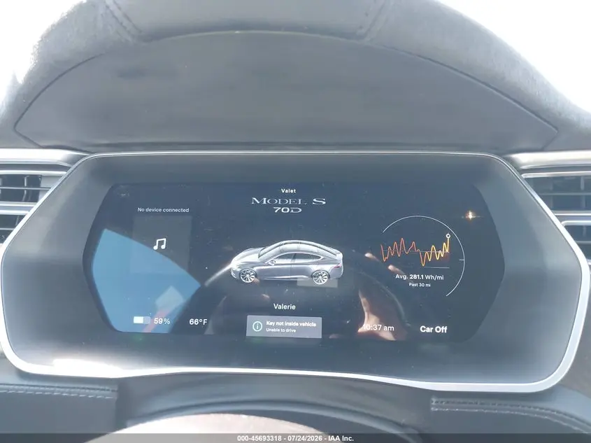 2016 TESLA MODEL S 60D/70D/75D/85D/90D