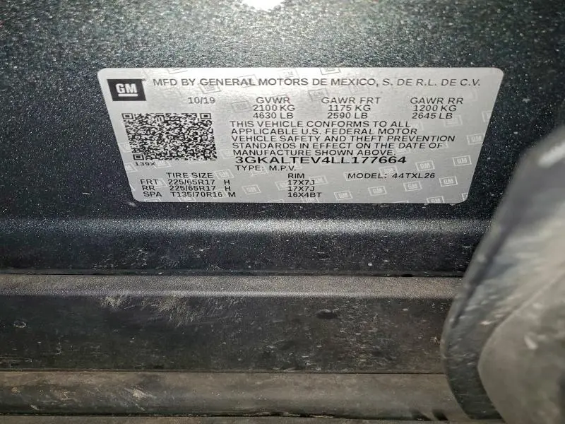 2020 GMC TERRAIN SLE  