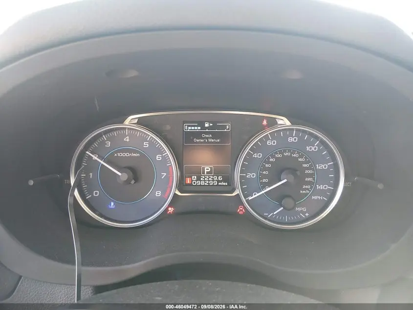 2016 SUBARU IMPREZA 2.0I LIMITED