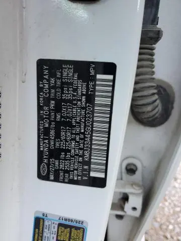 2016 HYUNDAI TUCSON LIMITED  