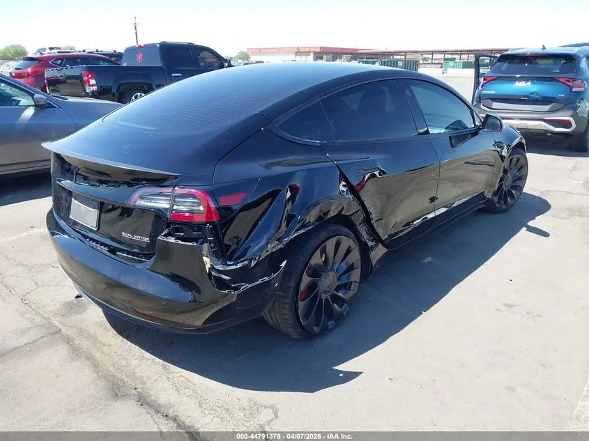 2022 TESLA MODEL 3 PERFORMANCE DUAL MOTOR ALL-WHEEL DRIVE