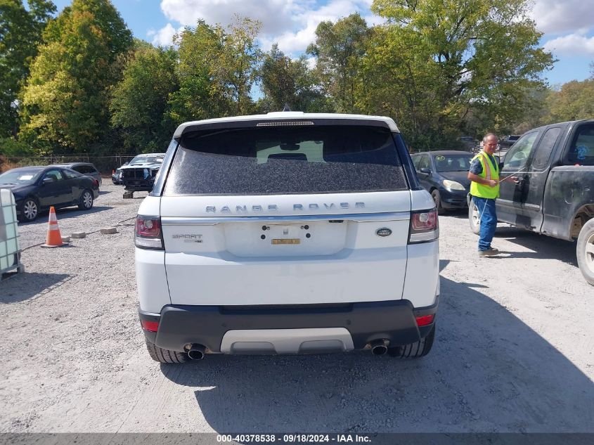 2017 LAND ROVER RANGE ROVER SPORT 3.0L V6 SUPERCHARGED HSE