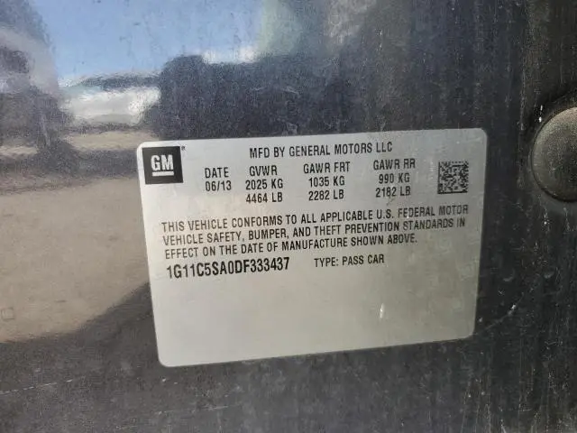 2013 CHEVROLET MALIBU 1LT  