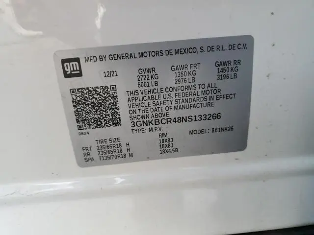 2022 CHEVROLET BLAZER 2LT  