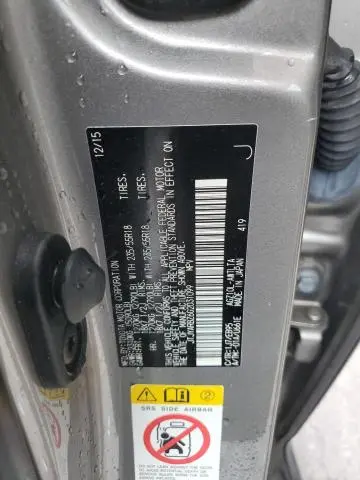 2016 LEXUS NX 200T BASE  