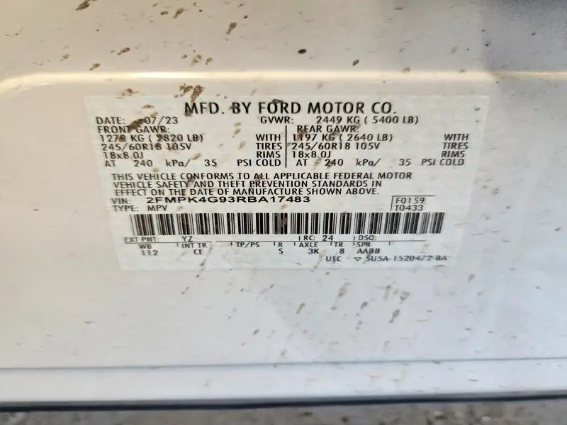2024 FORD EDGE SE  