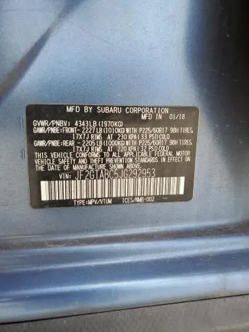 2018 SUBARU CROSSTREK PREMIUM