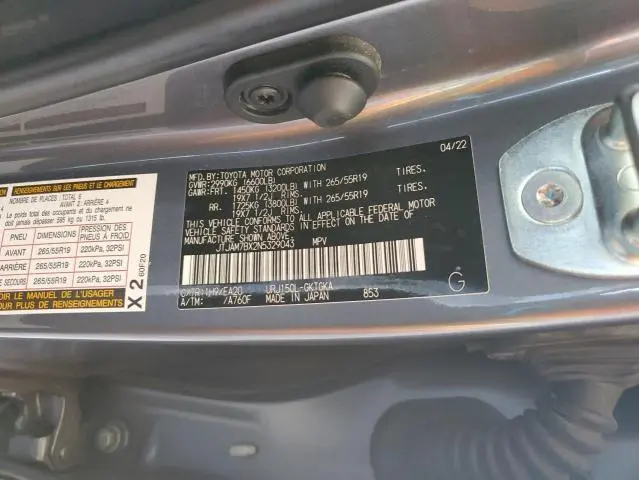 2022 LEXUS GX 460