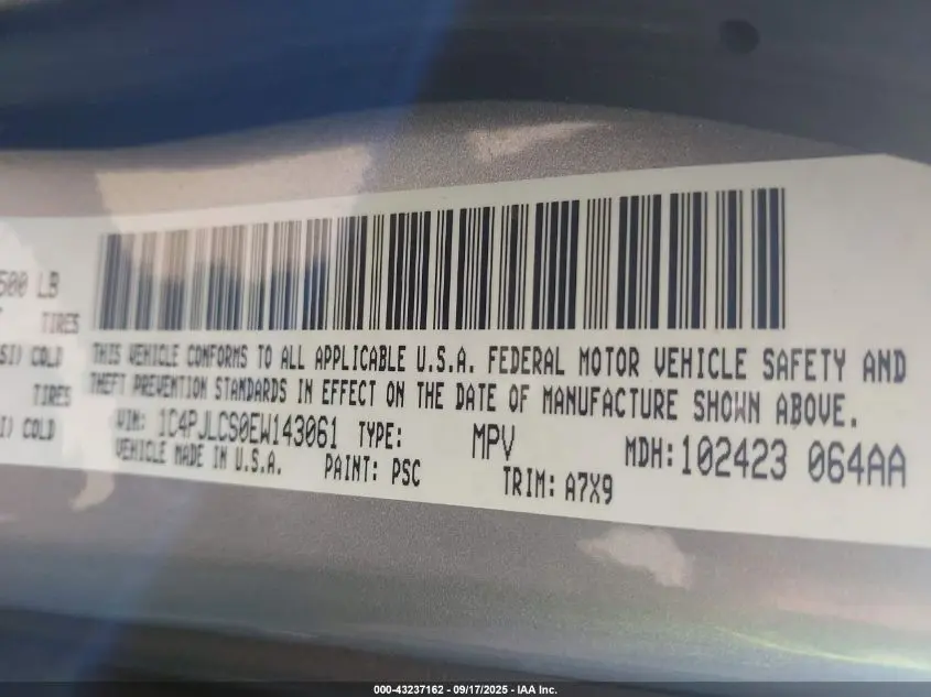 2014 JEEP CHEROKEE LATITUDE