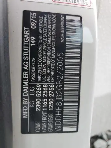 2016 MERCEDES-BENZ E 350 4MATIC  